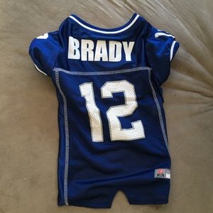 Small/Medium Dog Tom Brady Patriots Jersey
